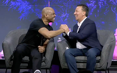 Michael London and Darryl “DMC” McDaniels Talk Mental Health at ASU+GSV 2023