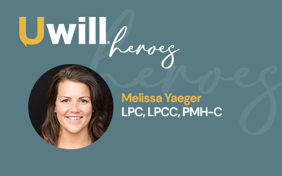 January Hero of the Month: Melissa Yaeger, LPC, LPCC, PMH-C