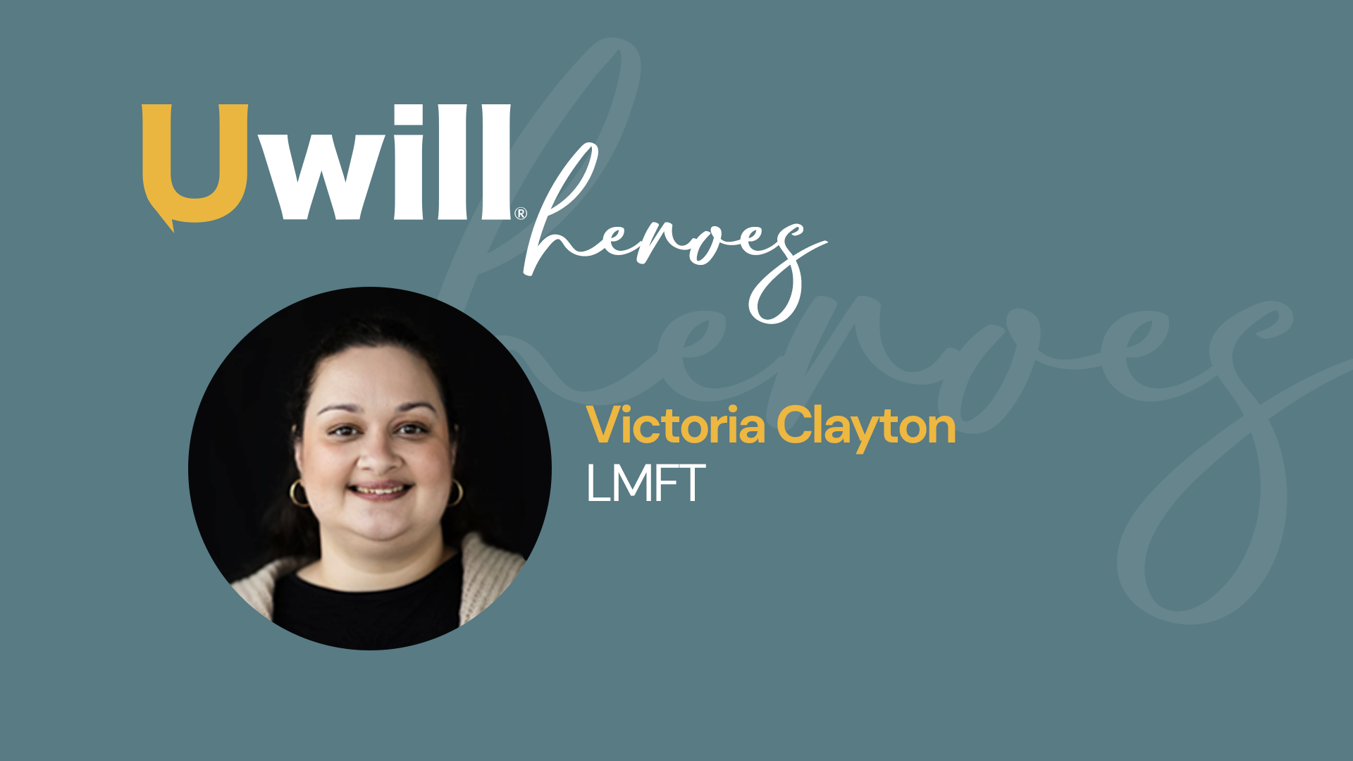 January Hero of the Month: Victoria Clayton, LMFT