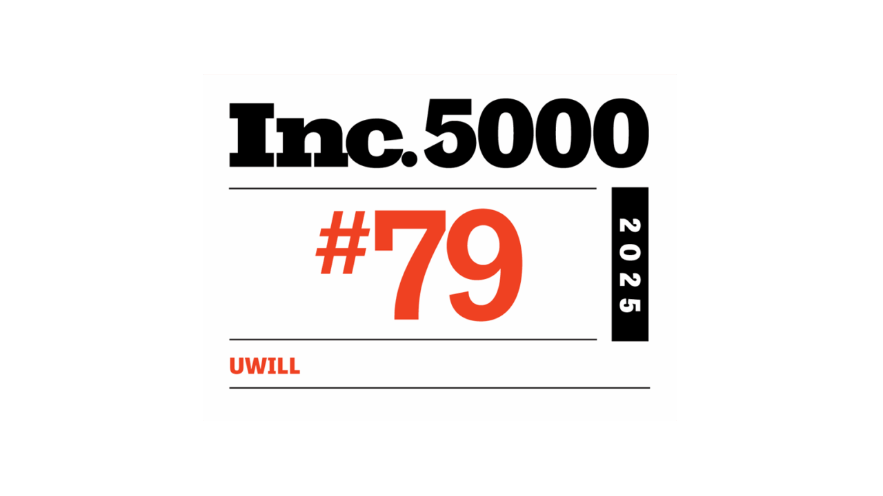 Uwill Ranks #79 on Inc. 5000