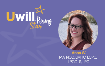 June Rising Star: Anna W., MA, NCC, LMHC, LCPC, LPCC-S, LPC